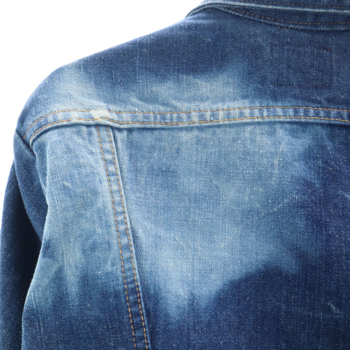 MAVERICK 70s 80s Vintage Made in USA Denim Jacket 36 blue BLUE