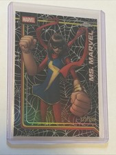 2026 Topps Chrome Marvel Comics Ms. Marvel #83 Spider-Web Refractor /399
