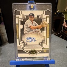 Evan Lee Autograph 2023 Topps Tier One Breakout #BOA-EL1 Nationals /299