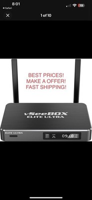 VseeBox Elite Ultra 128GB, 4GB RAM, 6K Ultra HD - Brand New, Fast Free Shipping