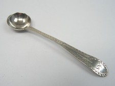 ANTIKES GEORGISCHES STERLINGSILBER CHUTNEY, KONSERVENLÖFFEL, GEWÜRZLÖFFEL