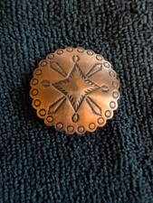 Southwest Design Copper Concho/Button