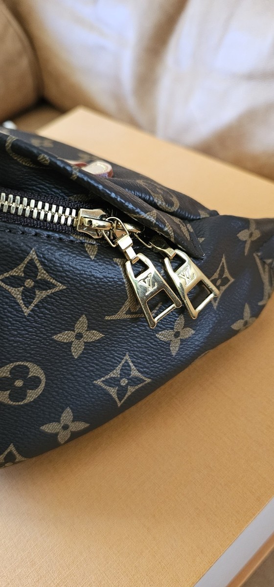 LV Louis Vuitton Bum Bag Brown Monogram Canvas, Bumbag, Belt Bag View 3