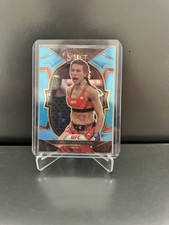 2023 Panini UFC Select Prizm Blue Joanna Jedrzejczyk No. 56 212/249