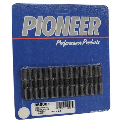 Pioneer 850001, Set of 16 Black Steel Hp Rocker Arm Stud Kit 7/Fits 16-14 Base T - Picture 2 of 11
