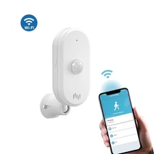 WiFi PIR Motion Sensor | Wireless Home Security | App Remote Alert | Easy Set-up