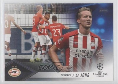 2016-17 Topps UEFA Champions League Showcase Pedigree Luuk de Jong Rookie RC w9b