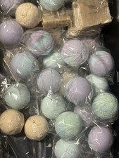 3Pack Organic Bath Bomb Set Relaxation Aromatherapy