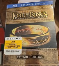 The Lord of the Rings Trilogy Extended Edition Blu-ray SEALED NEVER OPENED