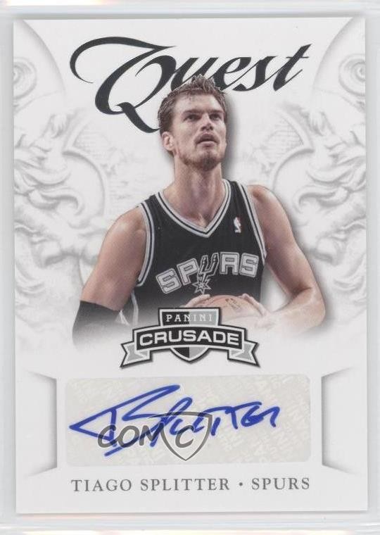 Tiago Splitter #95 2012-13 Panini Crusade Basketball Quest Autographs