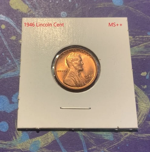 1946-P Lincoln Wheat Cent — photo from the most recent tracked eBay sale