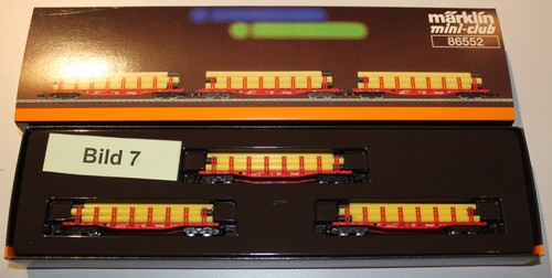 Märklin mini club, Spur Z, Art. 86393, Güterwagen-Set der DB "Königsbacher" mhi | Zustand: Neu