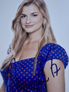 Fotoautogramm Ines Lutz " der Bergdoktor"