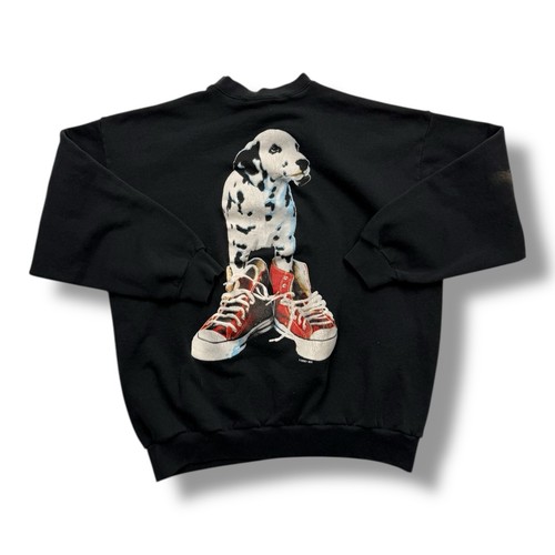Converse, Vintage Disney 101 Dalmations Converse Crewneck Sweatshirt One Size (Fits M/L)