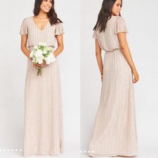 show me your mumu women michelle flutter maxi dress show me the ring medium