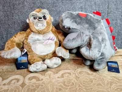 Monsterverse Duo Godzilla vs. Kong - Kong & Godzilla Lot  2021 Legendary Plush  