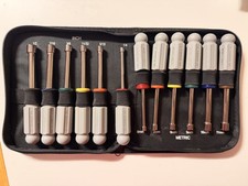 New Craftsman 12 Piece Nut Driver Set Zip Case Made In Usa 9-34555 Never Used New Craftsman 12 Piece Nut Driver Set Zip Case Made In Usa 9-34555 Never Used