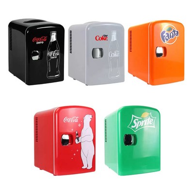 Coca Cola 4L Mini Kühlschrank 6 Dosen Tragbar 12V Kühlbox / Wärmer