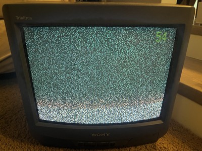 Sony KV-14R20/B Trinitron 14” Vintage Retro Gaming CRT TV Tested