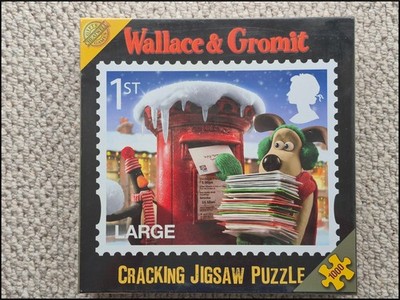 Wallace und Gromit 1. Knackpuzzle 1000 Teile versiegelt Cheatwell 2010
