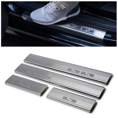 Sill Trims for Mazda 6 Hatchback (GH1) 5D 2008-2010 Silver