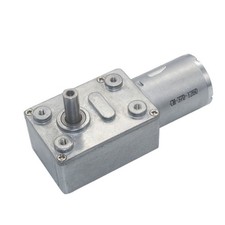 2RPM to 375RPM 6V/12V24V Single Shaft Self-Locking Reversible Worm Gear Motor