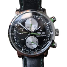 Chronoswiss Pacific Chronograph 43mm Automatic Men's Watch CH-7583B-BK