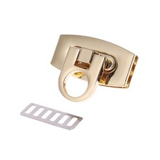 Metal Clasp Turn Lock Twist Locks for Handbag Shoulder Bag Purse Hardware DIY Ac
