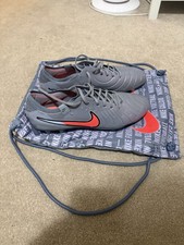 Nike Tiempo Legend x Pro FG Blue Eclipse/Black Size UK 10