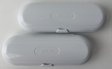 Philips Sonicare Travel 2 Cases FOR ELECTRIC TOOTHBRUSH CASE ONLY WHITE