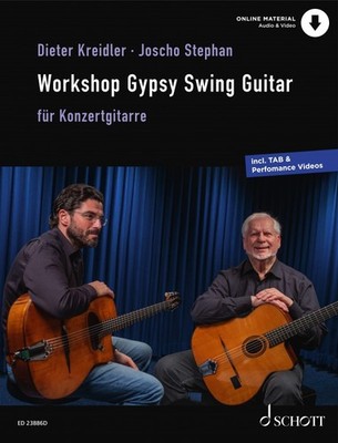 Workshop Gypsy Swing Guitar - 1-2 Guitars Guitar Book and Online Media 049047518