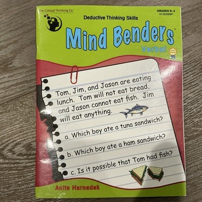 Mind Benders Verbal : Deductive Thinking Skills by Anita Harnadek