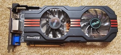 ASUS Nvidia GeForce GTX 650Ti 1GB VRAM DirectCU II Grafikkarte PC GPU