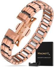 MagnetRX EllipseMAX 5X Strength Copper Magnetic Bracelet Arthritis Pain Relief