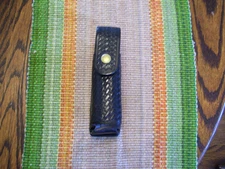 Dutyman 2621 Leather Blk Mk 4 Mark IV Mace OC Defense Spray Case Holder Holster