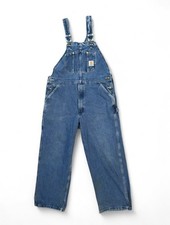 Carhartt Denim Overalls Blue Unisex Workwear