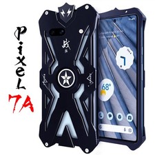 Powerful Shockproof Metal Armor Case Google Pixel 7A Aluminum Cases Cover Bumper