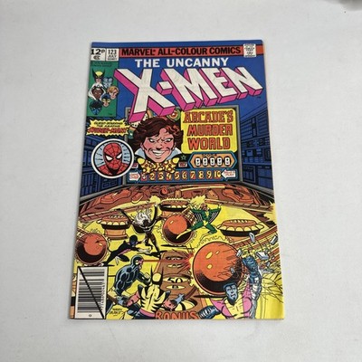 Uncanny X-Men #123 Arcade, Spider-Man, Wolverine, Colossus, Marvel 1979 NM 
