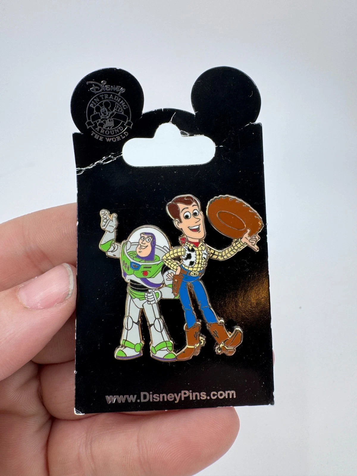 Disney Pixar's Toy Story Buzz Lightyear and Woody Disney Pin