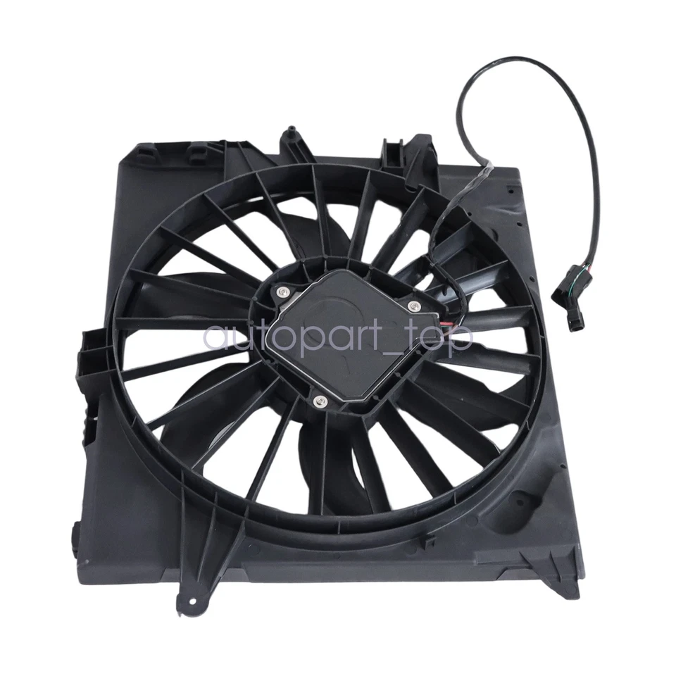 Engine Radiator Cooling Fan Assembly C2P16825 For 2009-2010 Jaguar XF 07-09 XKR - Image 4 of 4