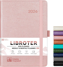 2026 Planner - Planner 2026, 2026 Weekly Monthly Planner, Jan.2026 - Dec.2026, 5