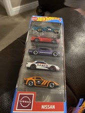 Hot Wheels Nissan 5 cars