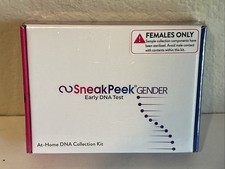 Sneak Peek Gender Test Early DNA At-Home Collection Kit Expired 2024 d3 