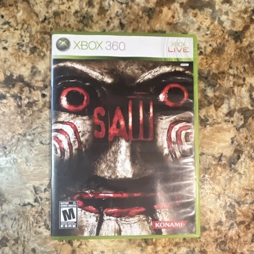 Konami Saw Action & Adventure Xbox 360 Game NTSC Manual Included M Mature