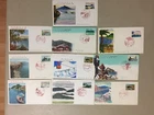 Ten NATIONAL PARKS Japan fdc