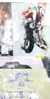 Ai Yazawa Ausstellung ALL TIME BEST limited Nana plastic art folder 4 set sealed