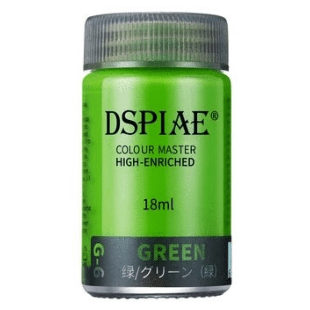 Лак DSPIAE Basic Color G-6 Green, 18 мл, модель Hobby Paint, США, продавец