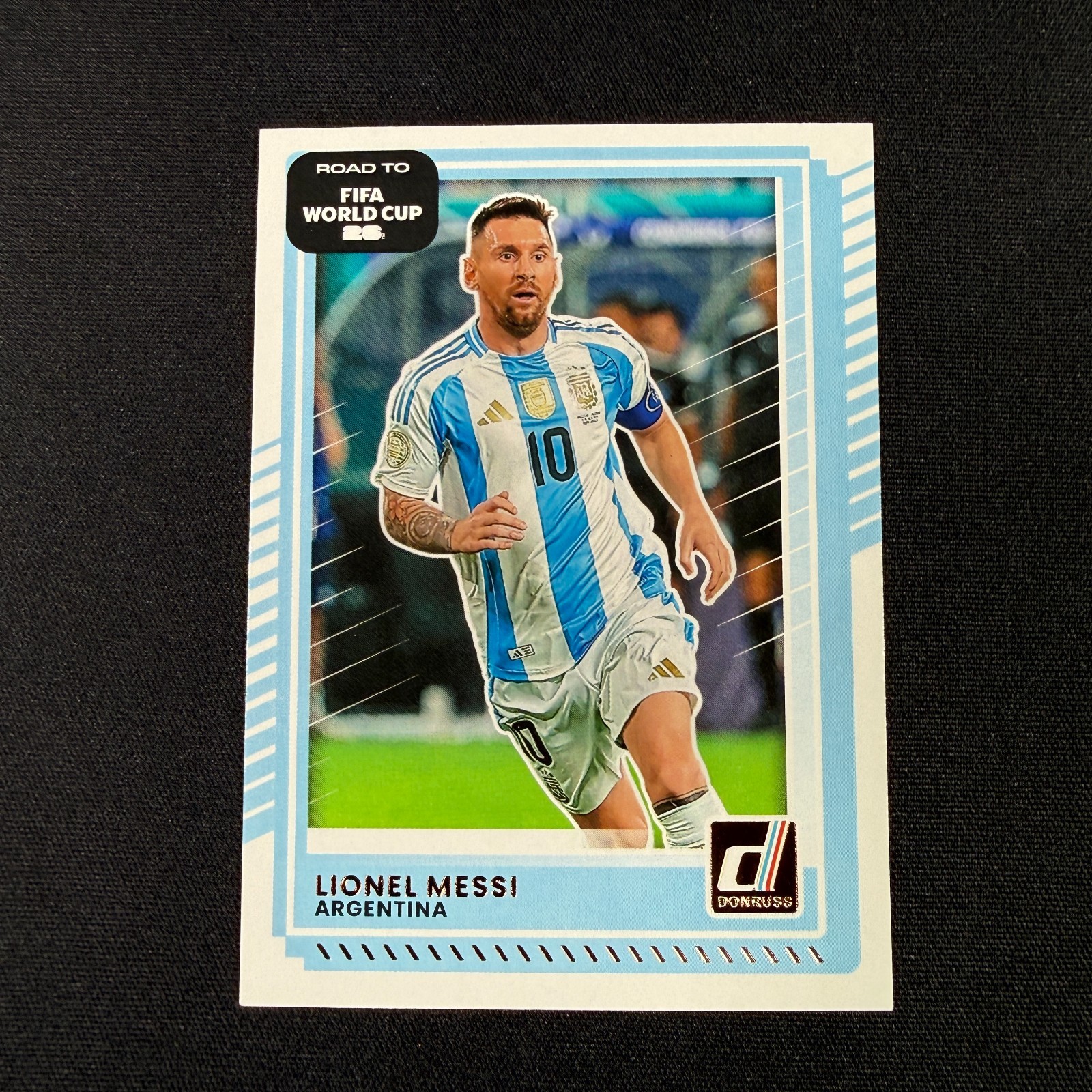 2025-26 Panini Donruss Road to FIFA World Cup Lionel Messi Argentina #154 Base