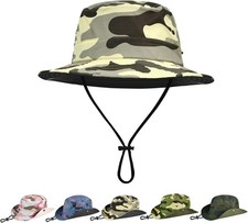Sun Hats for Kids UPF 50 Sun Protection Wide Brim Bucket Hat for Boys Girls Lig