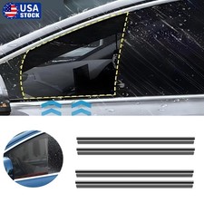 4× Car Universal Side Window Wiper Removes Rubber Strips Window Seal Strip USA